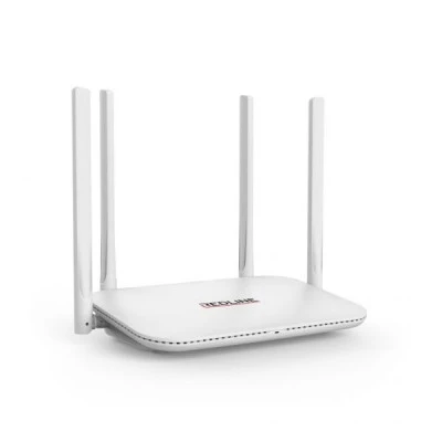 Router REDLINE WR5500 2.4GHz με 4 εξωτερικές κεραίες & 1 εσωτερική κεραία για καλύτερη μετάδοση του σήματος Wi-Fi 