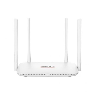 Router REDLINE WR5500 2.4GHz με 4 εξωτερικές κεραίες & 1 εσωτερική κεραία για καλύτερη μετάδοση του σήματος Wi-Fi 