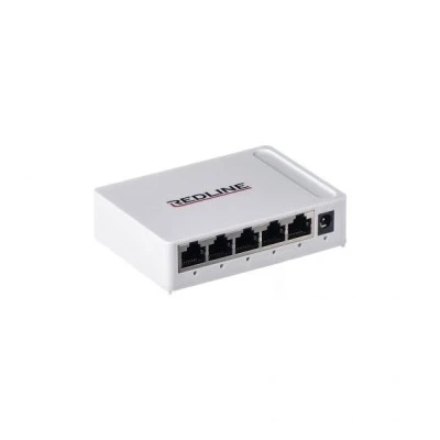 Network Switch REDLINE 5-Port 10 / 100 / 1000 Mbps RL-S2005G