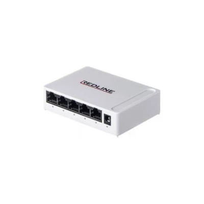 Network Switch REDLINE 5-Port 10 / 100 / 1000 Mbps RL-S2005G
