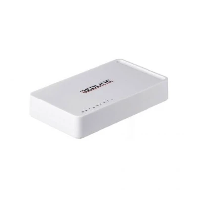 Network Switch REDLINE 8ports RL-S2008G για τον διαμοιρασμό του σήματος σε 8 διαφορετικές θύρες LAN Network Switch REDLINE 8ports RL-S2008G για τον διαμοιρασμό του σήματος σε 8 διαφορετικές θύρες LAN