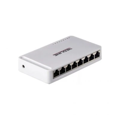 Network Switch REDLINE 8ports RL-S2008G για τον διαμοιρασμό του σήματος σε 8 διαφορετικές θύρες LAN Network Switch REDLINE 8ports RL-S2008G για τον διαμοιρασμό του σήματος σε 8 διαφορετικές θύρες LAN