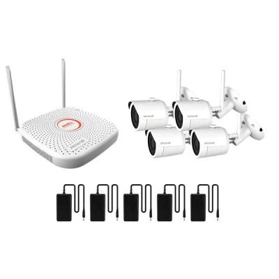 Κιτ παρακολούθησης με 4 κάμερες IP AMIKO KIT4900 WIFI 9CH 2MP