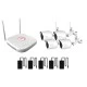 Κιτ παρακολούθησης με 4 κάμερες IP AMIKO KIT4900 WIFI 9CH 2MP