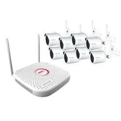 Κιτ με 8 κάμερες B25M200 WI-FI IP 2MP ανάλυση KIT8900 AMIKO