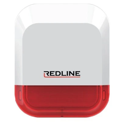Ασύρματη σειρήνα Alarm REDLINE 115dB DC 12V-12A εξωτερικού χώρου IP54