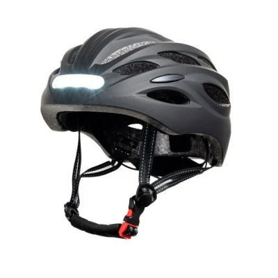 Κράνος ποδηλάτου MTB Youin MA1017 με LED μπρος/πίσω σε μαύρο χρώμα 