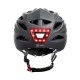 Κράνος ποδηλάτου MTB Youin MA1017 με LED μπρος/πίσω σε μαύρο χρώμα 