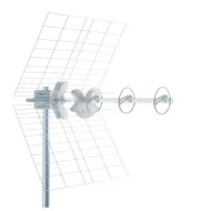 Κεραία επίγεια UHF FRACARPO ιταλικής κατασκευής ALPHA 3HD LTE YAGI (21-60) 13db Κεραία επίγεια UHF FRACARPO ιταλικής κατασκευής ALPHA 3HD LTE YAGI (21-60) 13db