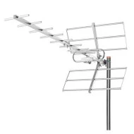 Κεραία YAGI V-TECH Z210L 5G λευκή για την επίγεια ψηφιακή λήψη 470-862MHz 75Ω 22dB με ANTI-GSM φίλτρο
