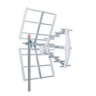 Κεραία τριπλή της σειράς V-TECH Z300L 5G 75Ω λευκή 470-790MHz κατάλληλη για την λήψη επίγειου σήματος