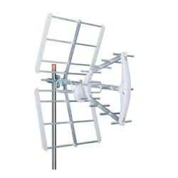 Κεραία τριπλή της σειράς V-TECH Z300L 5G 75Ω λευκή 470-790MHz κατάλληλη για την λήψη επίγειου σήματος