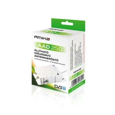 Ενισχυτής γραμμής AMIKO AAD-250 ιδανικό για αδύναμα σήματα κεραίας Ενισχυτής γραμμής AMIKO AAD-250 ιδανικό για αδύναμα σήματα κεραίας