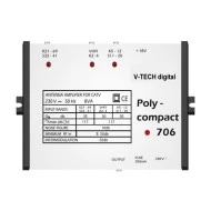 Eνισχυτής κεντρικός V-TECH PC706 Digital με ξεχωριστές εισόδους & ειδικές θωρακίσεις για εξάλειψη παρασίτων