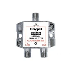 Διακλαδωτής κεραίας - spliter Engel MP7620 διπλός 2 εξόδων 5-2400Mhz – DC / 22Khz pass