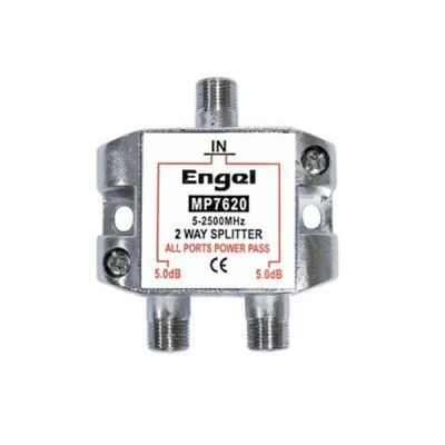 Διακλαδωτής κεραίας - spliter Engel MP7620 διπλός 2 εξόδων 5-2400Mhz – DC / 22Khz pass