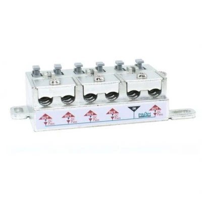 Διακλαδωτής κεραίας - Splitter FRA.SPL.1/5 FRACARRO 5-2400MHz με σφιγκτήρα ελατηρίου και θωράκιση 