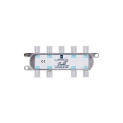 Διακλαδωτής - RF splitter LEMCO 1/8 με ηλεκτρομαγνητική θωράκιση με μεταλλικό περίβλημα