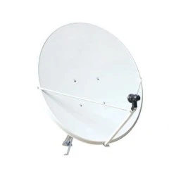 Δορυφορική κεραία 1.10Mx1.20M Steel 10.70-12.75GHz από αντισκωριακή λαμαρίνα γκρι με ηλεκτροστατική βαφή