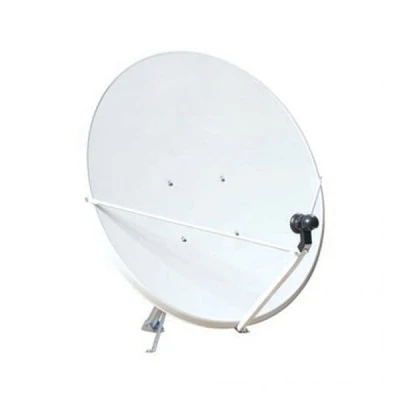 Δορυφορική κεραία 1.10Mx1.20M Steel 10.70-12.75GHz από αντισκωριακή λαμαρίνα γκρι με ηλεκτροστατική βαφή