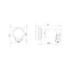 LNB μονό Inverto SINGLE BLACK ULTRA 40mm HDTV χαμηλού θορύβου 0.2dB συμβατό με high definition 
