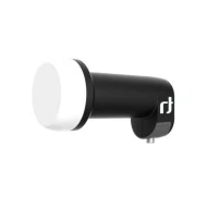 LNB μονό Inverto SINGLE BLACK ULTRA 40mm HDTV χαμηλού θορύβου 0.2dB συμβατό με high definition 