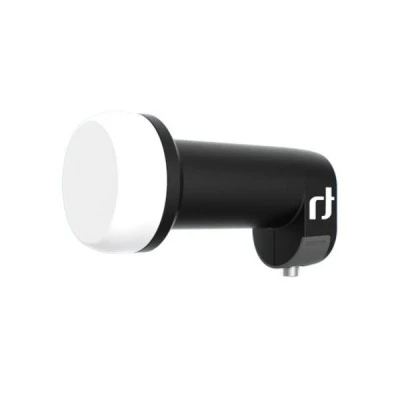 LNB μονό Inverto SINGLE BLACK ULTRA 40mm HDTV χαμηλού θορύβου 0.2dB συμβατό με high definition 