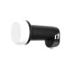 LNB μονό Inverto SINGLE BLACK ULTRA 40mm HDTV χαμηλού θορύβου 0.2dB συμβατό με high definition 