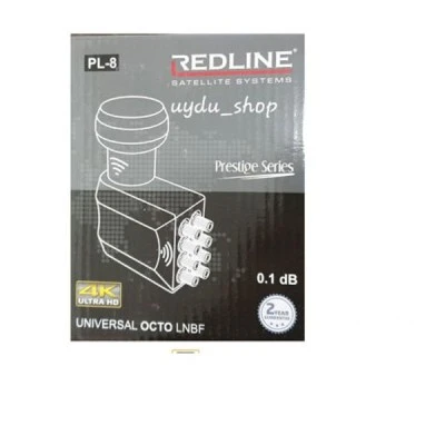 LNB οκταπλό REDLINE OCTO χαμηλού θορύβου 0.1dB για ταυτόχρονη παροχή σήματος σε έως και 8 χρήστες LNB οκταπλό REDLINE OCTO χαμηλού θορύβου 0.1dB για ταυτόχρονη παροχή σήματος σε έως και 8 χρήστες