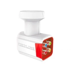 LNB QUATTRO REDLINE για ταυτόχρονη παροχή σήματος σε έως και 4 ανεξάρτητους χρήστες