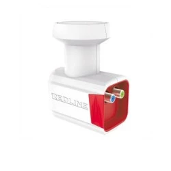LNB μάτι REDLINE TWIN διπλό 0,1db με δύο εξόδους για δύο δέκτες