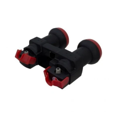 LNB REDLINE Multidegree 1+1 TWIN με ρυθμιζόμενο εύρος απόστασης 0*37mm
