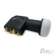 LNB (μάτι) ARLI QUATTRO 0,1db UNIVERSAL ανθεκτικό στη θερμότητα