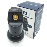 LNB (μάτι) ARLI SINGLE 0,1db UNIVERSAL με επιχρυσωμένες συνδέσεις F για άμεση σύνδεση με δέκτη