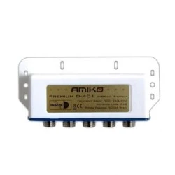 Διακόπτης AMIKO DISEQC 4X1 PREMIUM για εναλλαγή μεταξύ τεσσάρων LNB