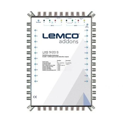 Multiswitch - πολυδιακόπτης LEMCO 9X20 Single από υλικά νέας γενιάς υψηλής ποιότητα 