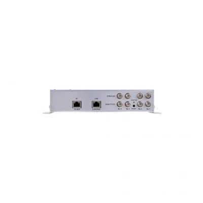 Ισχυρό mini headend LEMCO MLF-200 4XDVB/S2/T/T2 /C σε IP