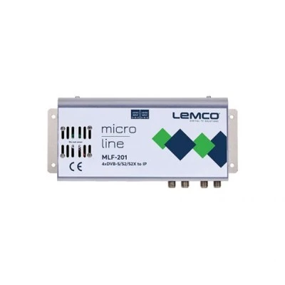 Headend LEMCO MLF-201 multistream 4XDVB/S2/S2X σε IP δέχεται έως 4 ανεξάρτητες δορυφορικές Headend LEMCO MLF-201 multistream 4XDVB/S2/S2X σε IP δέχεται έως 4 ανεξάρτητες δορυφορικές