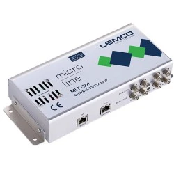 Headend LEMCO MLF-201 multistream 4XDVB/S2/S2X σε IP δέχεται έως 4 ανεξάρτητες δορυφορικές 