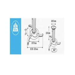 Φορητή βάση προβολέα PROJECTOR ENGEL MULTI AC0527E εύκολης και γρήγορης εγκατάστασης
