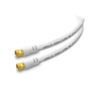 Καλώδιο κεραίας ARLI με φις F GOLD-10167 1m ιδανικό για εκπομπές υψηλής ανάλυση