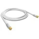 Καλώδιο TV ομοαξονικό 2m ARLI με επίχρυσα ΦΙΣ  F connector GOLD-10171 Arli