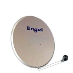 Δορυφορικό κάτοπτρο Engel 65cm χαλύβδινο 12,75GHz 37,5dB με αντοχή σε άνεμο έως 150Km/H