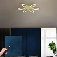 Επίτοιχο φωτιστικό LED PAMPLONA χρυσό LEGGENDA 82W με επιλογής φωτισμού (ψυχρό, φυσικό, θερμό)