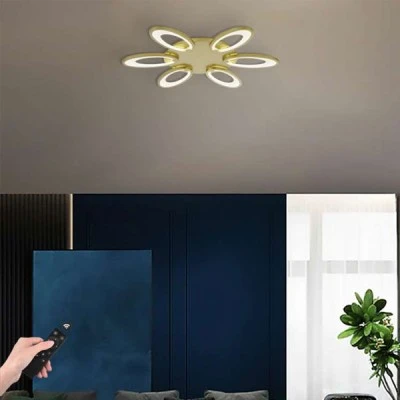 Επίτοιχο φωτιστικό LED PAMPLONA χρυσό LEGGENDA 82W με επιλογής φωτισμού (ψυχρό, φυσικό, θερμό)