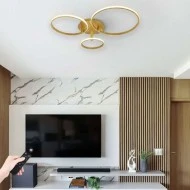 Φωτιστικό LED 89W SEVILLA σε απόχρωση ξύλου dimmable 8900lm με δυνατότητα επιλογής φωτισμού Φωτιστικό LED 89W SEVILLA σε απόχρωση ξύλου dimmable 8900lm με δυνατότητα επιλογής φωτισμού