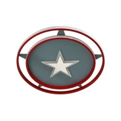 Παιδικό φωτιστικό 80W LED 8000lm CAPTAIN AMERICA με δυνατότητα επιλογής φωτισμού & τηλεχειριστήριο 