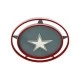 Παιδικό φωτιστικό 80W LED 8000lm CAPTAIN AMERICA με δυνατότητα επιλογής φωτισμού & τηλεχειριστήριο 