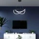 Κρεμαστό φωτιστικό LED "PARIS" LEGGENDA με φυσικό φως 3700Κ 49W σε μαύρο χρώμα και διάμετρο Φ60