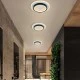 Φωτιστικό LED "NANTES" LEGGENDA 25W μαύρο - λευκό με δυνατότητα επιλογής απόχρωσης φωτός (3000K, 4000K, 6000K από διακόπτη)
